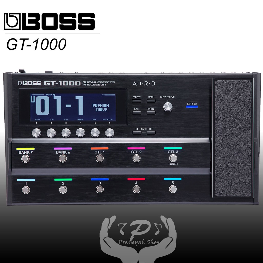 Efek Gitar BOSS GT1000 GT-1000 Multi Effects Pedal Garansi Original