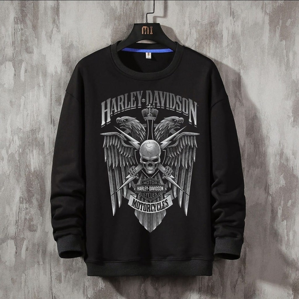 COD/ARPIOSSHOP -BAJU HARLEY - SWEATER PRIA KEREN MODEL KEKINIAN