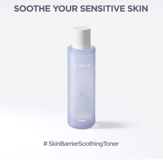 KLAVUU SENSITIVE CARE SEA SILT REPAIR TONER