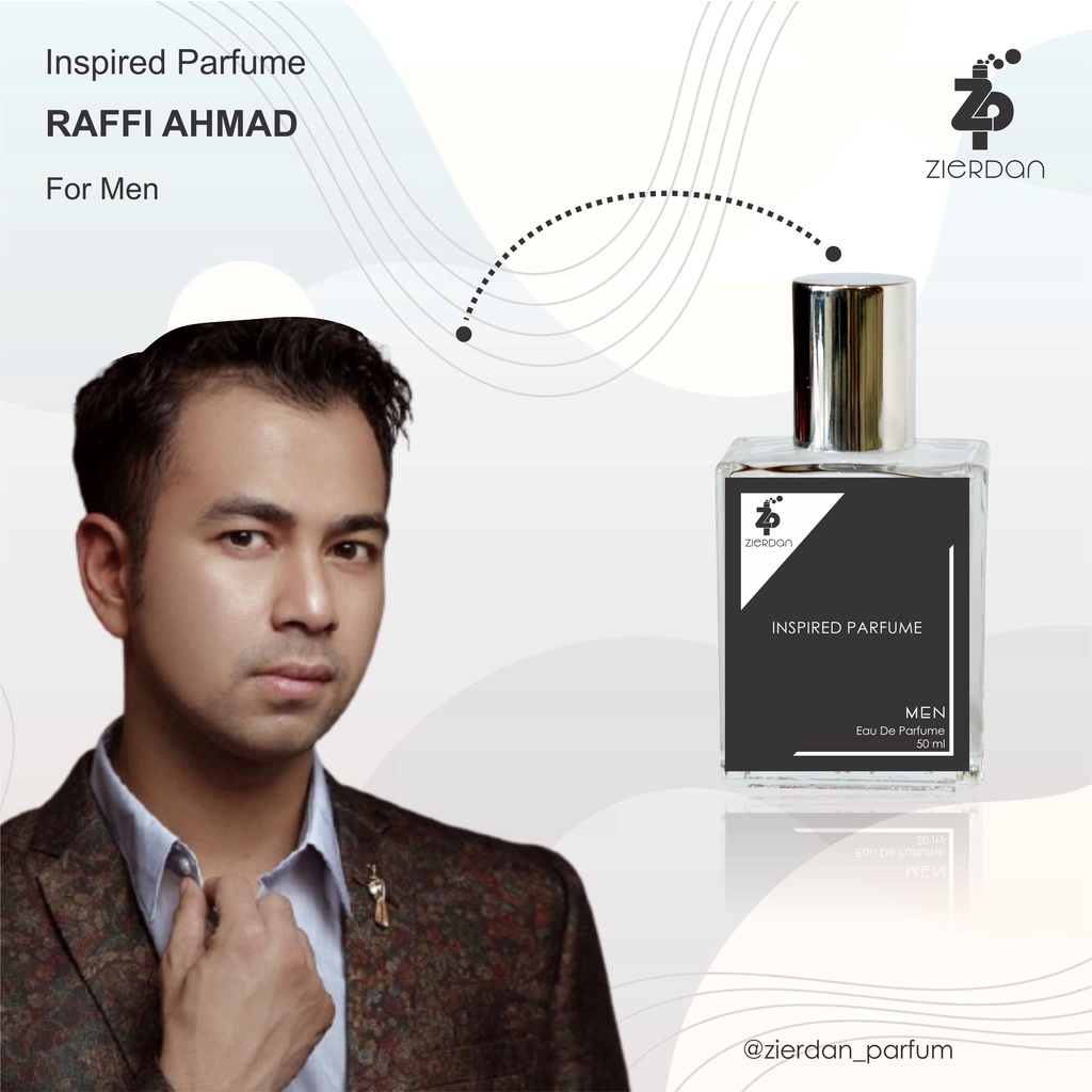 Zierdan Inspired Parfum Artis Raffi Ahmad Parfume Farfum Minyak Wangi Tahan Lama Pria Cowok