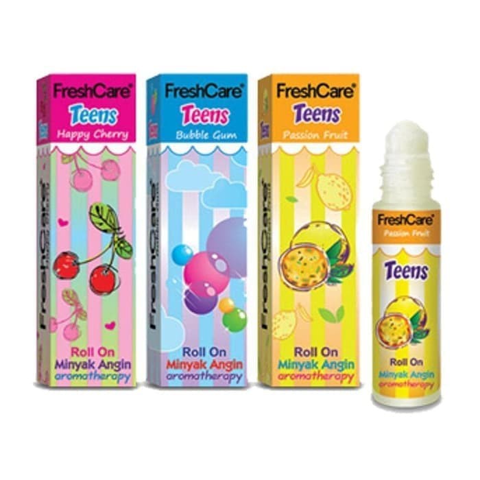 FreshCare Patch Roll Teens Mix Citrus Roll On Inhaler Press &amp; Relax Minyak Angin Fresh Care Aromatherapy Tempelan Masker Tempel Eucalyptus Telon