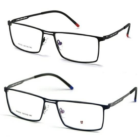 KACAMATA ELEGAN FULL FRAME FF6 KACA MATA MINUS PLUS PRIA