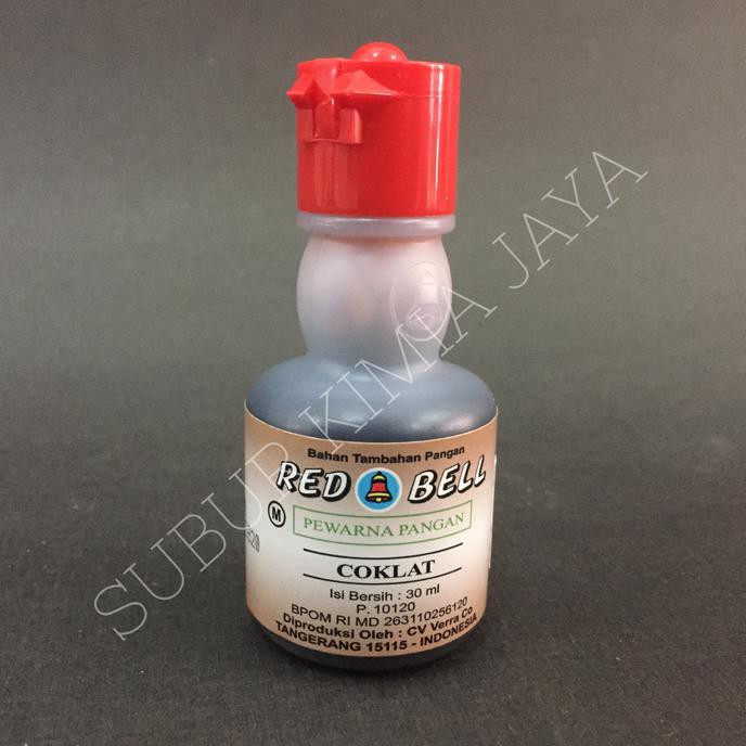 

31.87-Kue- Red Bell Pewarna Pangan Coklat 30 Cc -Terlengkap-Termurah-Dijamin.