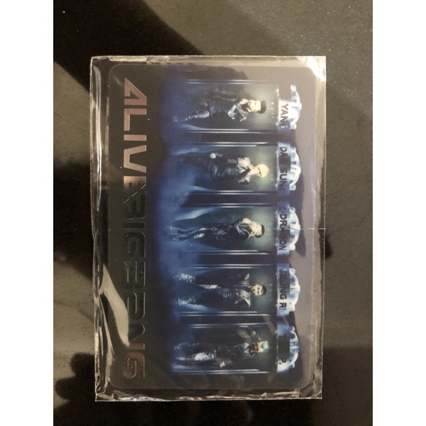 BIG BANG - OFFICIAL ALIVE TOUR PHOTOCARD