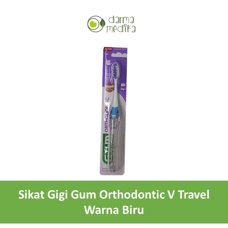 READY JKT Sikat gigi V travel GUM orto ortho behel braces kawat gigi ortodonti orthodonti