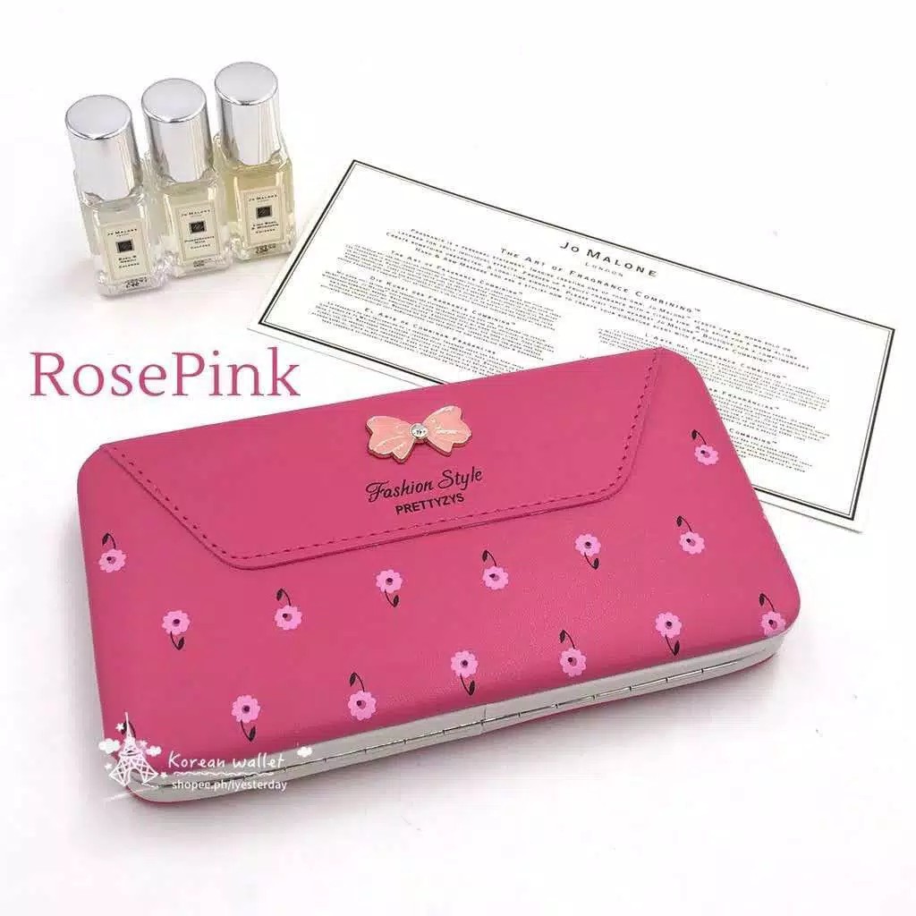 Dompet wanita KC44 Ellieth Dompet Wanita Korea Heel Style dompet import real pic