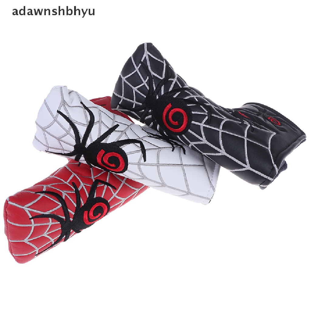 Adawnshbhyu Spider Golf Putter Cover Blade Golf Headcover Putter Club Head Cover Aksesori