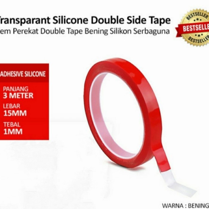 

Mudah Dabel Tip Bening - Perekat Akrilik - Lem Bening 15Mm X 3Mtr Terbatas