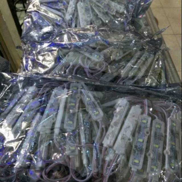 Lampu led modul module samsung 3mata 3 mata samsung led modul lampu reklame huruf neon sign