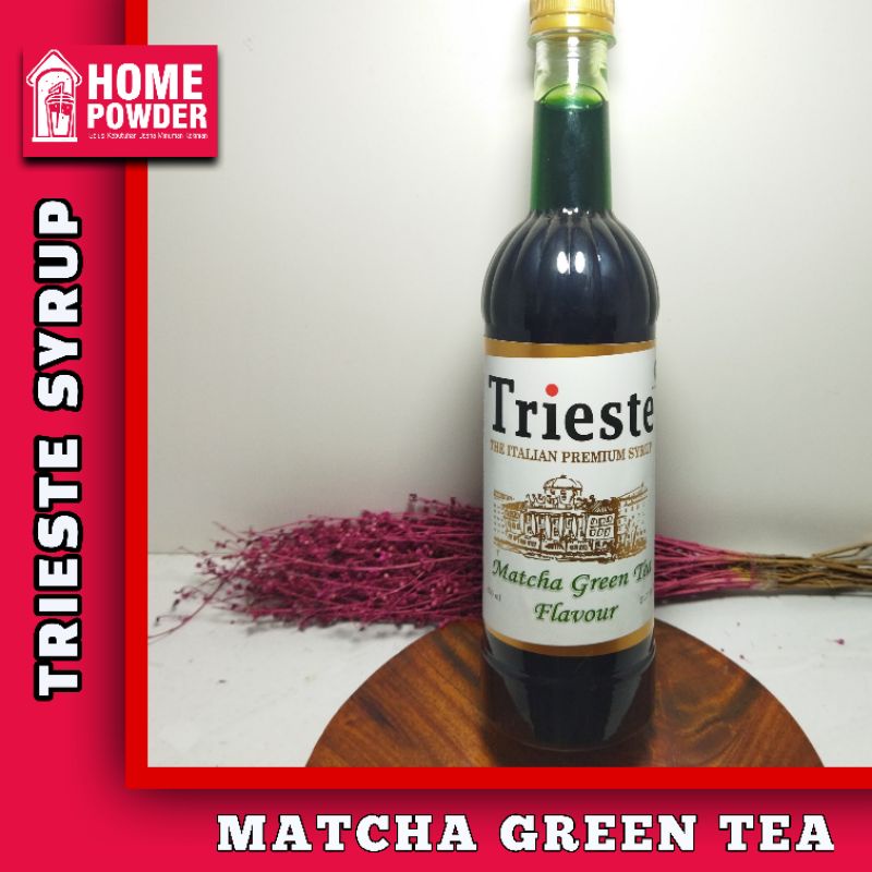 

Syrup Trieste Matcha Green Tea Flavour 650Ml Sirup Premium Rasa Matcha Green Tea