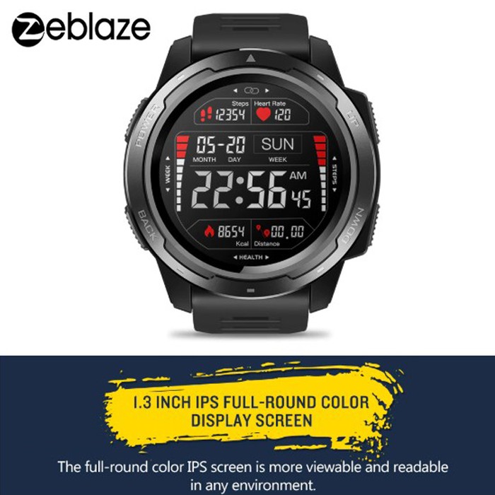 Zeblaze Vibe 5 Smartwatch Heart Rate Color Disp Alt Zeblaze Vibe 3 Pro