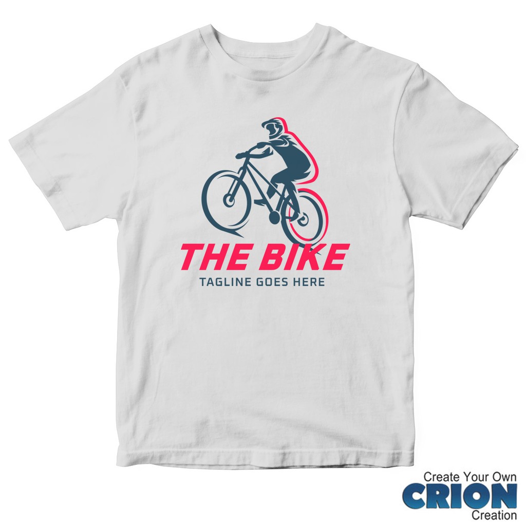Kaos Inspirasi Pecinta Sepeda - Downhill Bike - By Crion