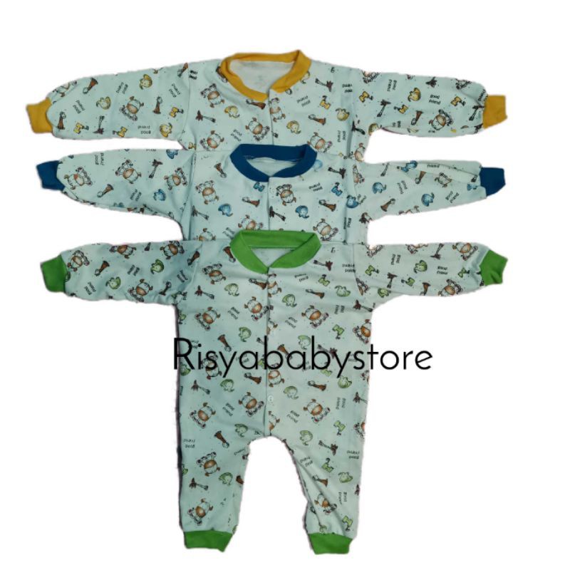 Sleepsuit bayi murah / jumper panjang/ piyama bayi jumsuit buka kaki