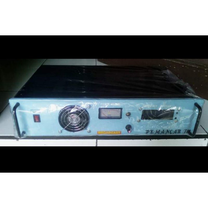 Pemancar Radio Komunitas Siaran FM Stereo PLL 150 Watt Lengkap Antena dan Kabel Antena Terpasang Con