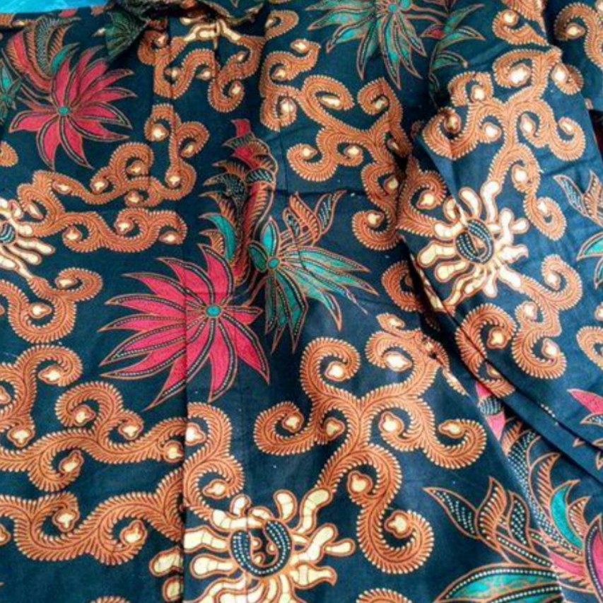Baju Batik Couple Ayah Anak Terlaris Motif Sekar Sogan,batak Keluarga,kemeja Batik