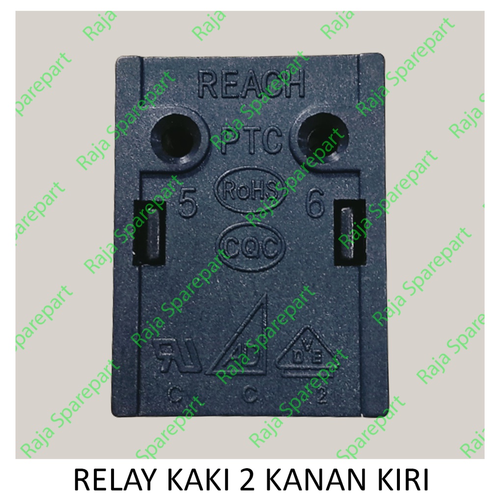 RK2 RELAY KAKI UNTUK KOMPRESOR / RELAY COMPRESSOR  KULKAS / RELAY KAKI 2 KANAN KIRI