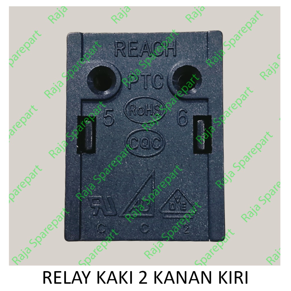 RELAY KAKI UNTUK KOMPRESOR / COMPRESSOR  KULKAS 2 KANAN KIRI