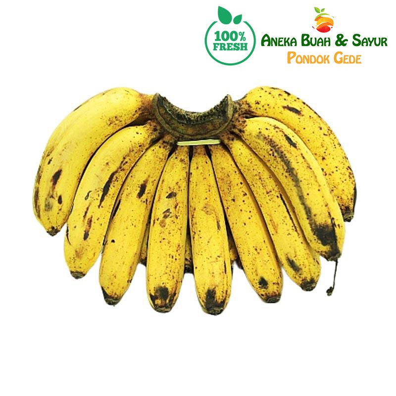 

Buah Pisang Barangan Medan Manis Premium 1 sisir
