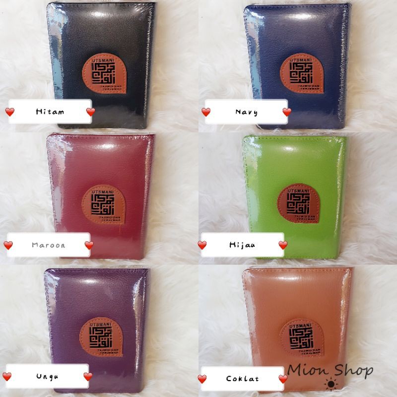 Al Quran Saku Utsmani Tajwid Terjemah Resleting