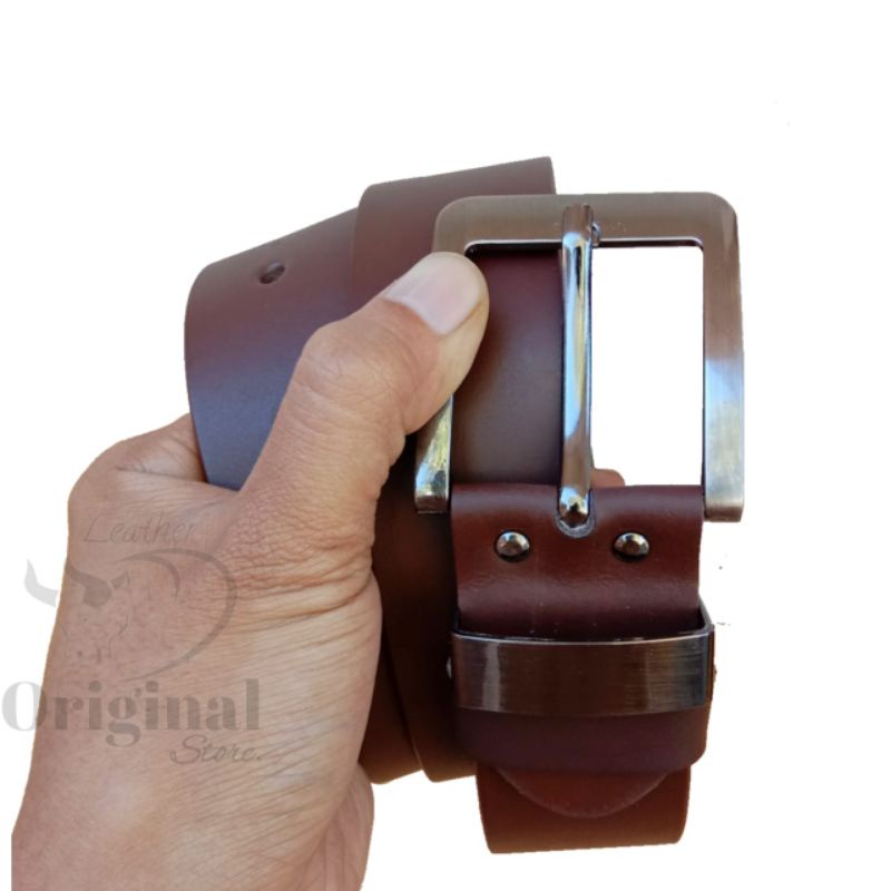 Ikat Pinggang Pria Kulit Asli/Sabuk Kulit Pria/Gesper Kulit Asli/Belt Kulit Garut