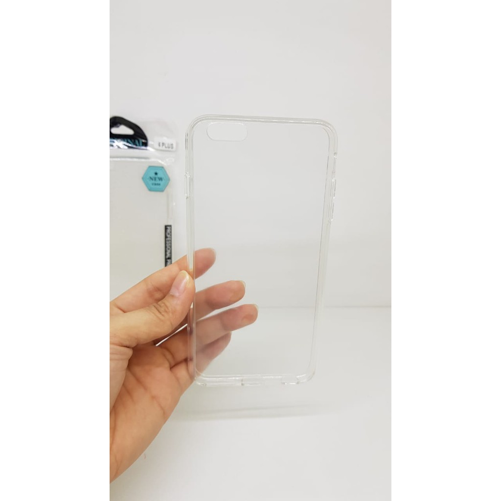 Crystal Case iPhone 6 Plus 5.5 Inch Ultra Clear List Karet iPhone 6s Plus Anti Scratch Semi Hardcase