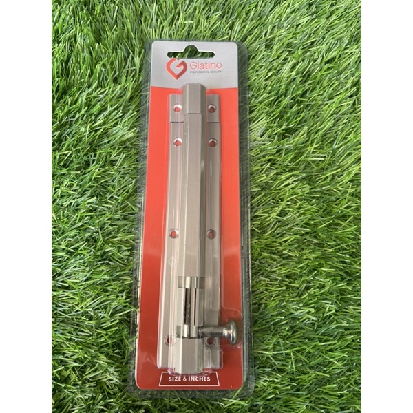 GRENDEL PINTU KUPU KUPU 12 INC/ 30 CM DOOR BOLT 30 CM Selot pintu 6 inc stanlis,grendel stanlis 6 inc,kunci pintu