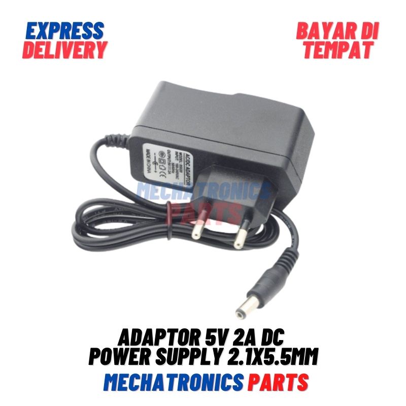 Adaptor 5V 2A DC Power Supply 2.1x5.5mm