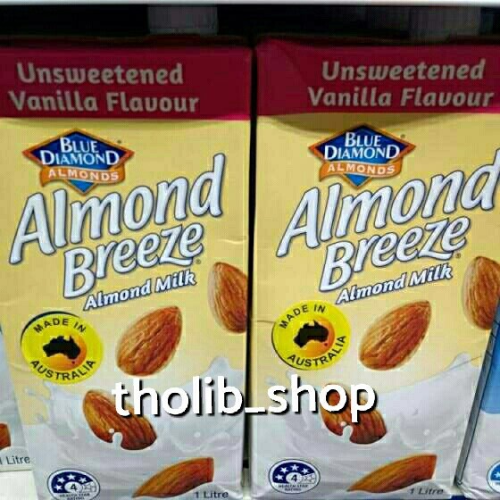 

blue diamond almond breeze almond milk unsweetened vanila flavour 1 lt