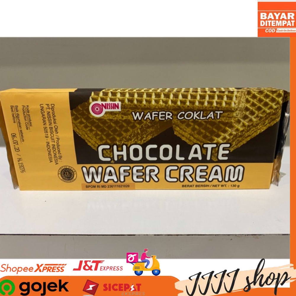 

Nissin Wafer Cokelat Cemilan Snack Rasa Coklat 130gr