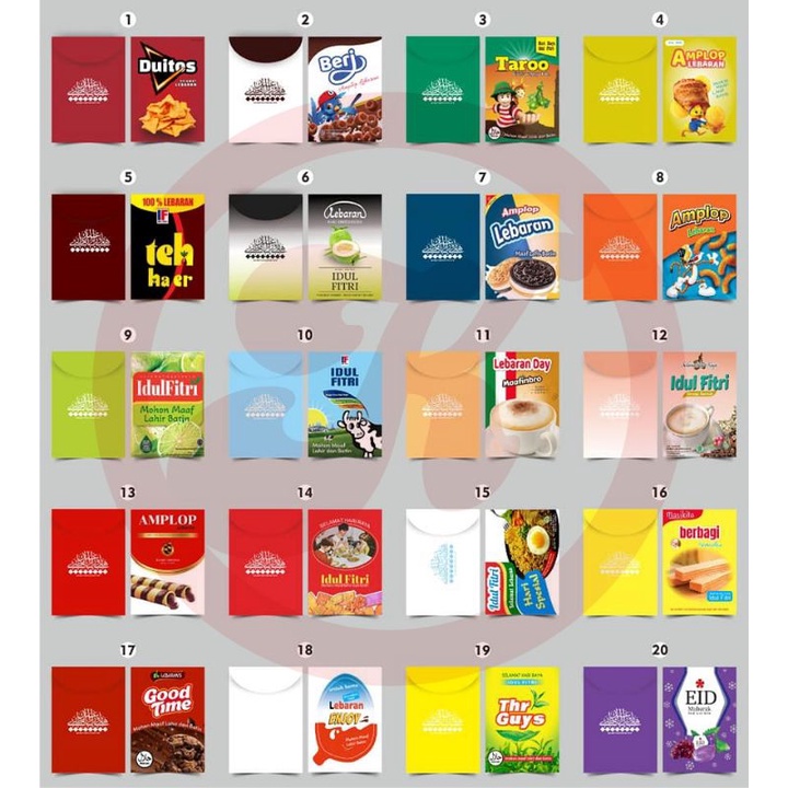 

Amplop lebaran Viral 1 pack isi 10 amplop