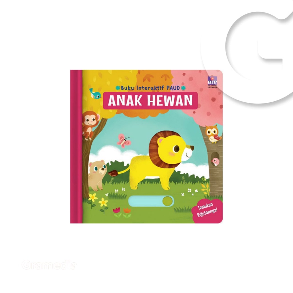Gramedia Gorontalo - Buku Interaktif Paud : Anak Hewan