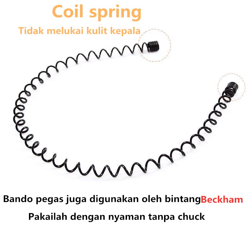 Aksesoris Rambut Pria/Wanita Olahraga Cuci Kembali Styling Ikat Rambut Gelombang Besar/Ikat Kepala-1