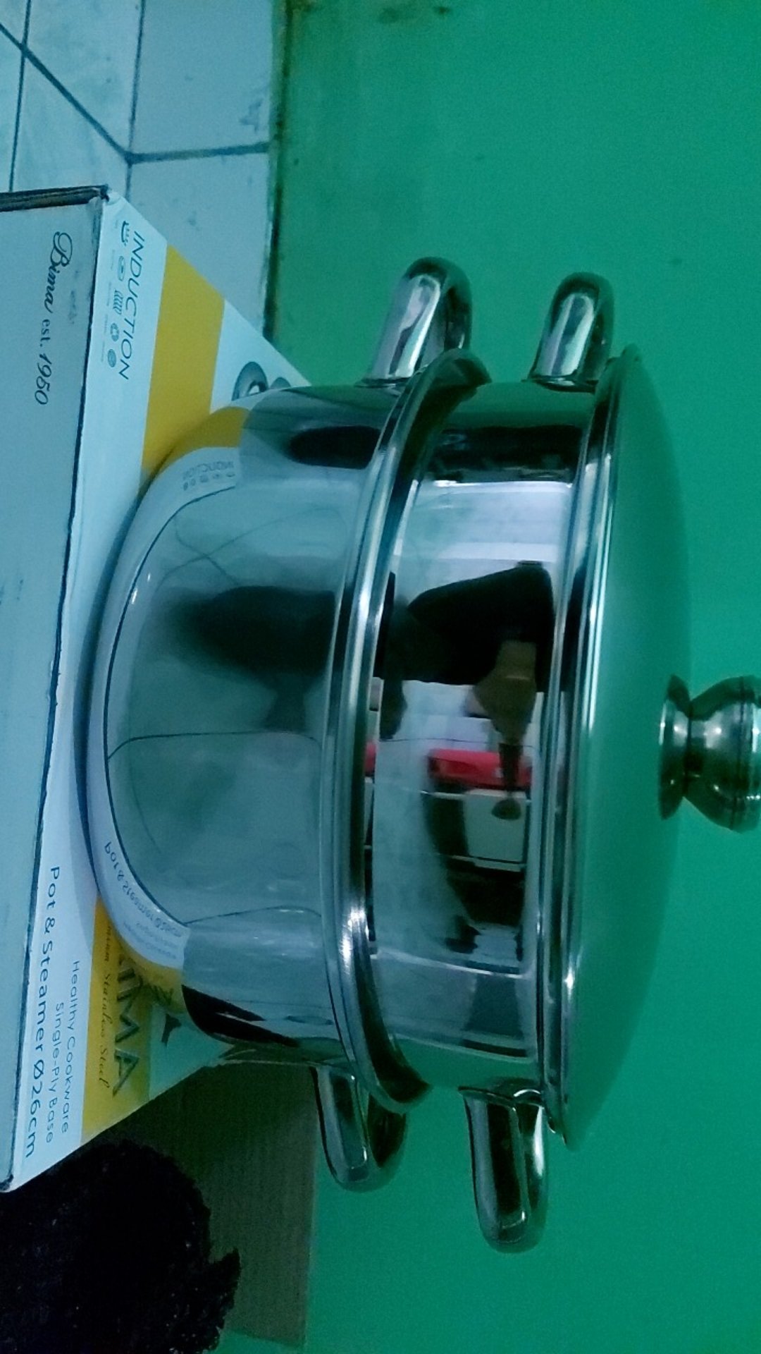 Bima Prima Steamer Set 26cm, Inox Premium