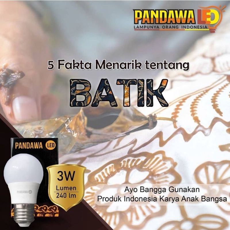 PANDAWA LED LAMPU 3 WATT