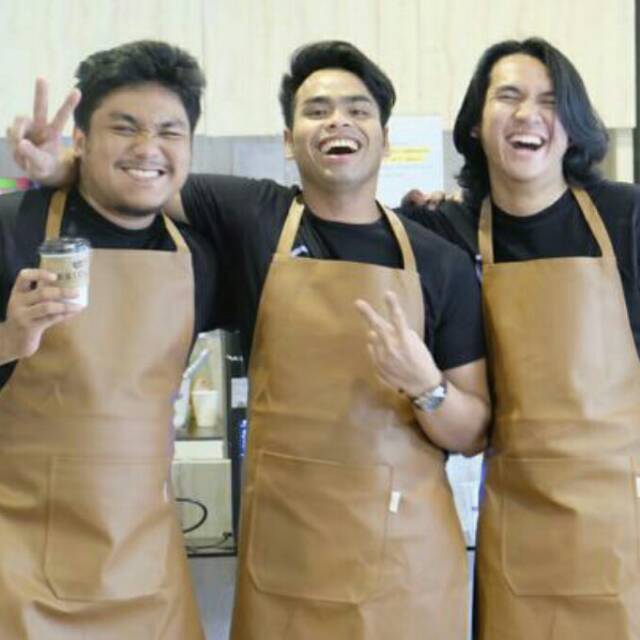 Custom apron barista
