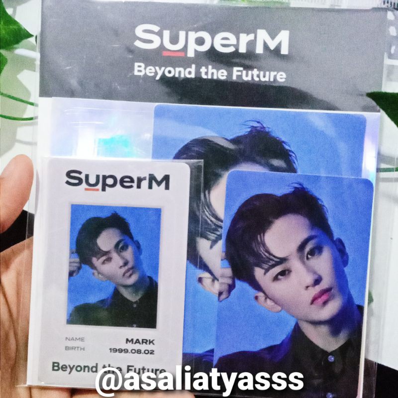 [BOOKED] id card Beyond Live SuperM Mark