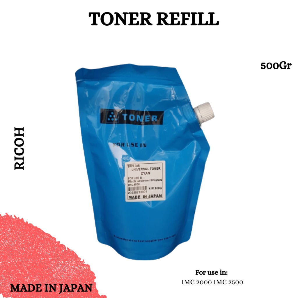 TONER REFILL RICOH GESTETNER IMC 2000 2500