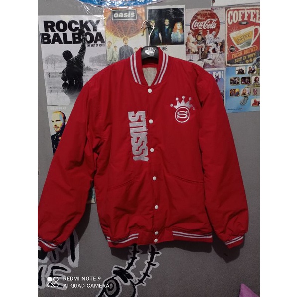 varsity STUSSY KNOWLEDGE IS KING