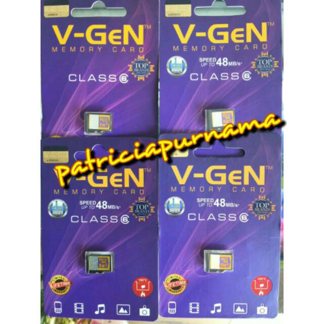 ORIGINAL VGen Memory Card Micro SD  2 / 4 / 8 / 16 GB