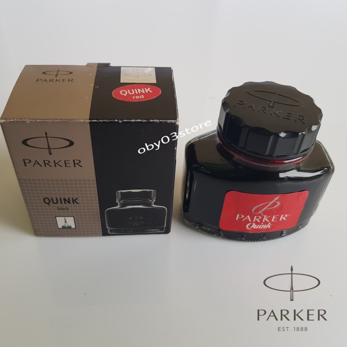 

Bagus Termurah.Tinta Quink Parker Merah 57Ml. Original For Fountain Pen Sale!!!