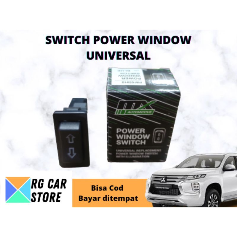 SWITCH POWER WINDOW UNIVERSAL MEREK MX BISA DIPAKAI UNTUK SEMUA JENIS MOBIL