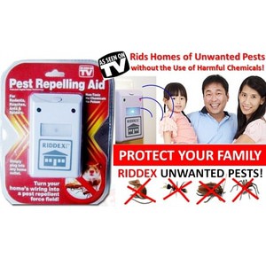 Riddex Plus Pest Repellent Control Alat Pengusir Tikus Serangga Nyamuk