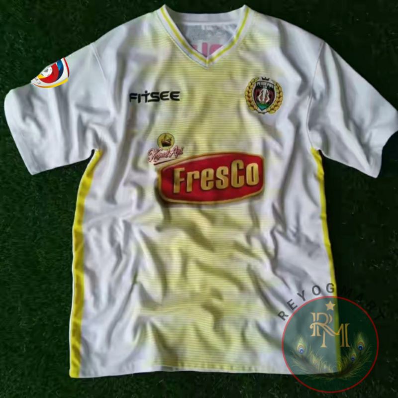 JERSEY PERSEPON PONOROGO AWAY 2018 LIGA 3 JATIM PUTIH PRINTING RETRO LOKAL