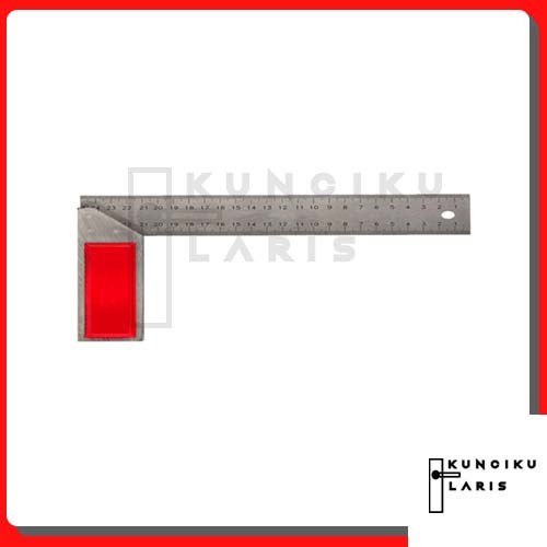 

Penggaris Siku Tukang 12" Tebal heavy duty Siku Meter 30 cm