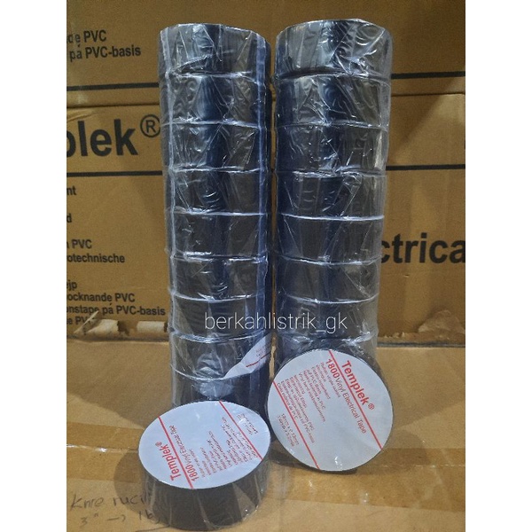 Solasi Kabel Hitam Templek