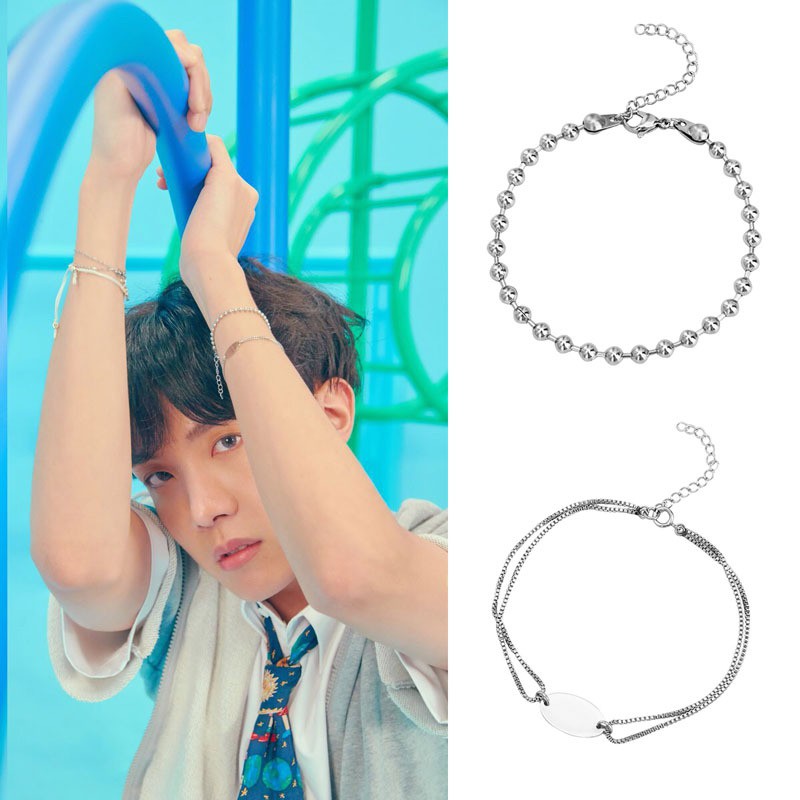 [Bayar Di Tempat]BTS J-HOPE Bracelet Punk Rope Chain Bangle Bangtan Boys Gelang