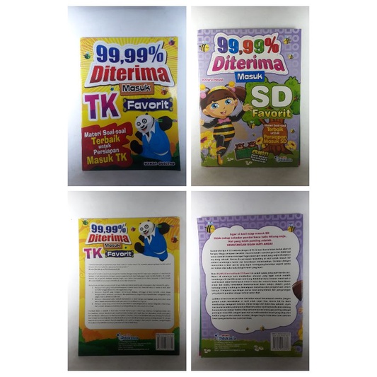 99,99% Diterima Masuk TK SD Favorit Materi Soal-soal Terbaik untuk Persiapan Masuk TK SD . A3