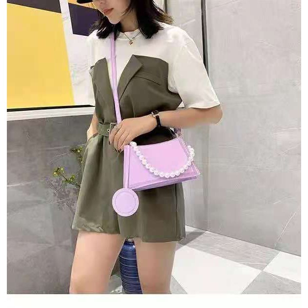 ELFYDO ELF1435 Tas selempang Mutiara Wanita Fashion ShoulderbaG