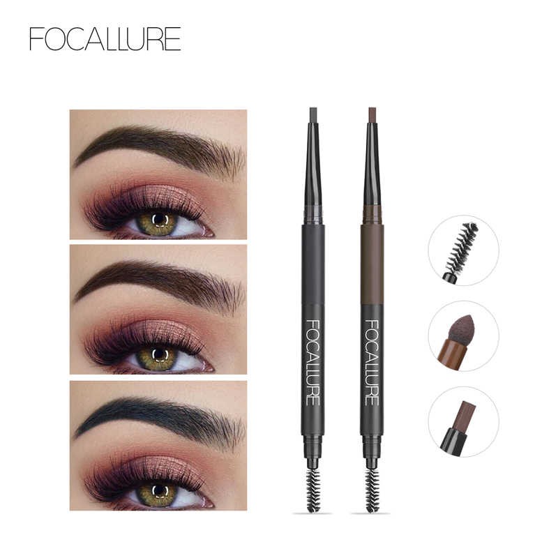 Focallure Matic 3in1 Eyebrow Focallure Pencil Alis Focallure Pensil Alis Focallure Eyebrow Waterproof Focallure Pensil Alis Focallure Focallur Fucallure Focalure Foccalure