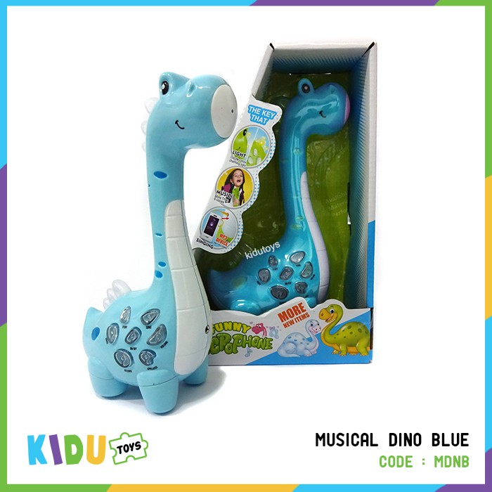 Mainan Edukatif Anak Music Toys / Musical Dino Kidu Toys